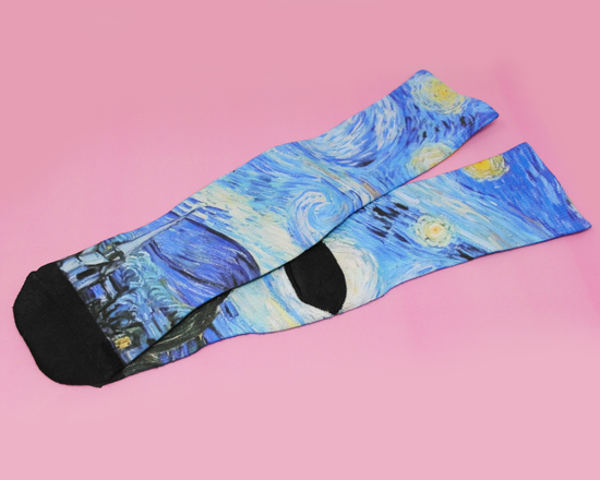 Calzini da donna personalizzati con foto artistiche