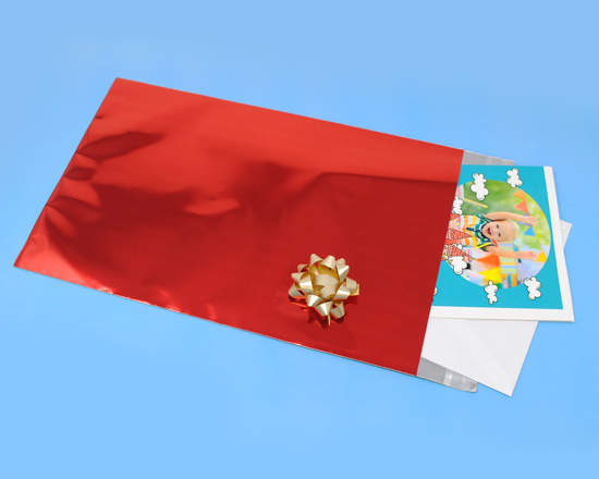 Confezione regalo per il tuo biglietto auguri a 2 ante