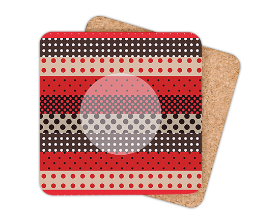 Il prezioso sottobicchiere con pois