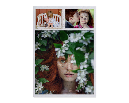 Scopri tutti i collage disponibili per il puzzle A4 con cornice