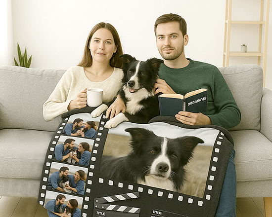 coperta plaid personalizzata