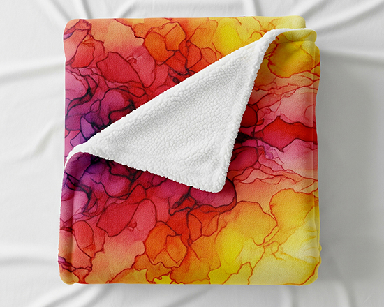 retro agnellato per coperta in pile