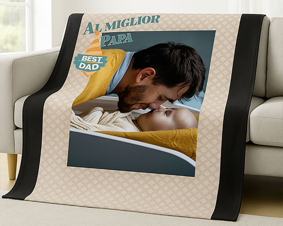 coperta per la festa del papà