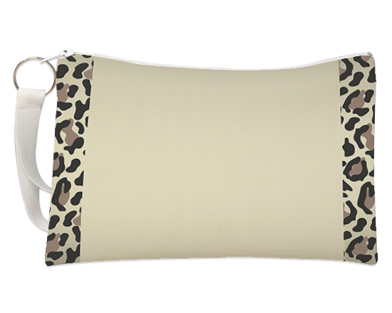 Pochette con grafica animalier e foto