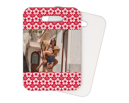 Etichetta in legno per i tuoi bagagli da personalizzare con foto