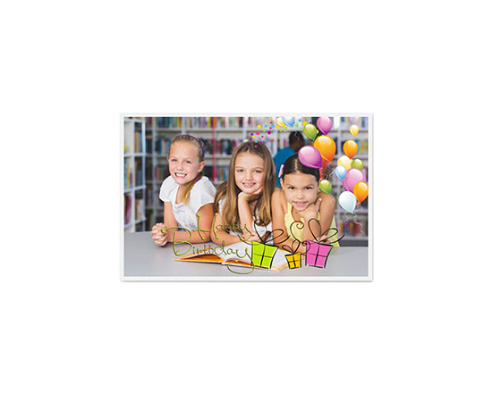 Biglietto auguri di compleanno personalizzato