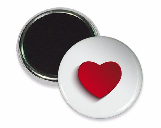 Scegli questo magnete frigo con il piccolo cuore