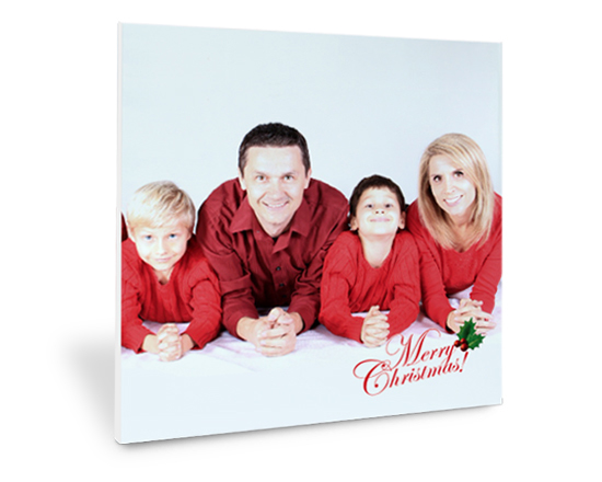 Stampa su forex grafica Merry Christmas personalizzabile