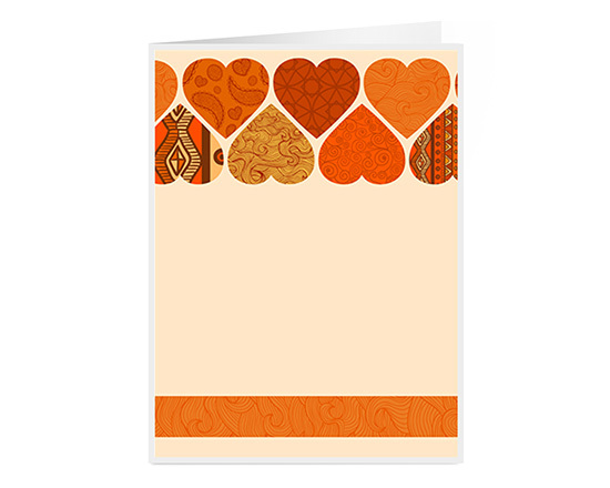 Biglietto per san valentino personalizzabile con nome e testo