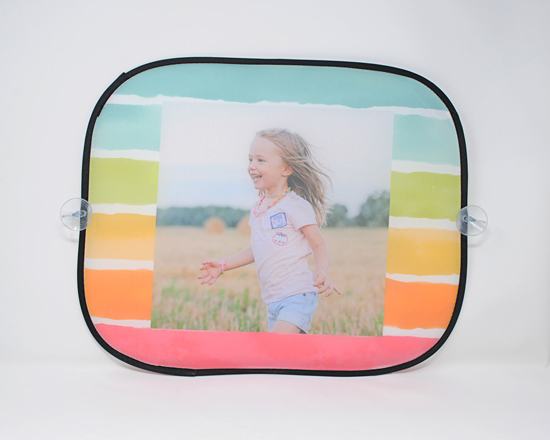 parasole auto personalizzato con foto e grafica