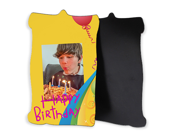Pergamena magnetica personalizzata per buon compleanno