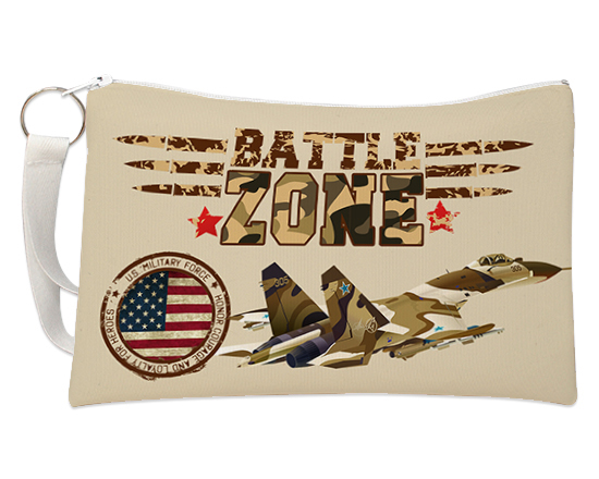 Pochette con grafica battle zone