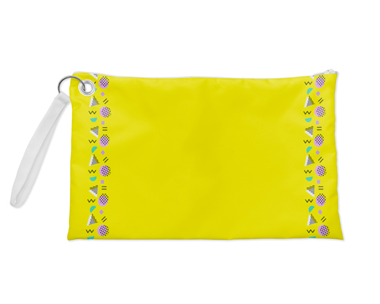 Pochette con grafica lemon