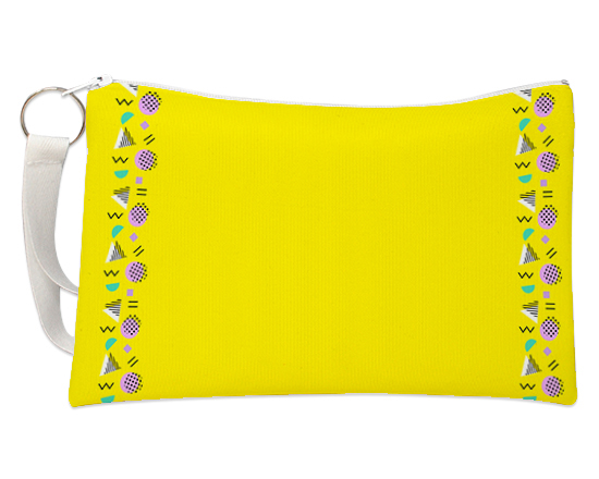 Pochette con grafica lemon