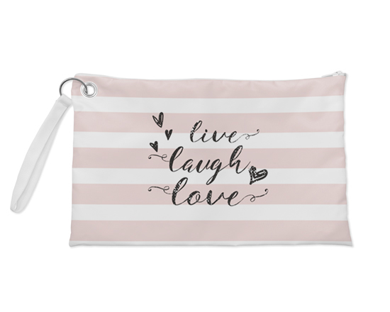 Pochette con grafica live love