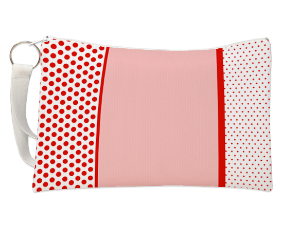 Pochette pois rossi