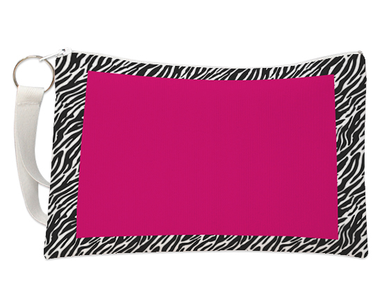 Pochette con grafica zebrata