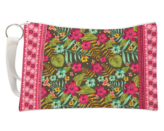 Pochette con grafica garden