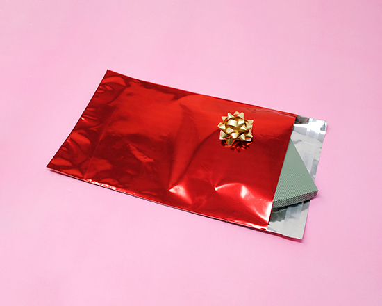 Portachiavi fronte retro in metallo con confezione regalo