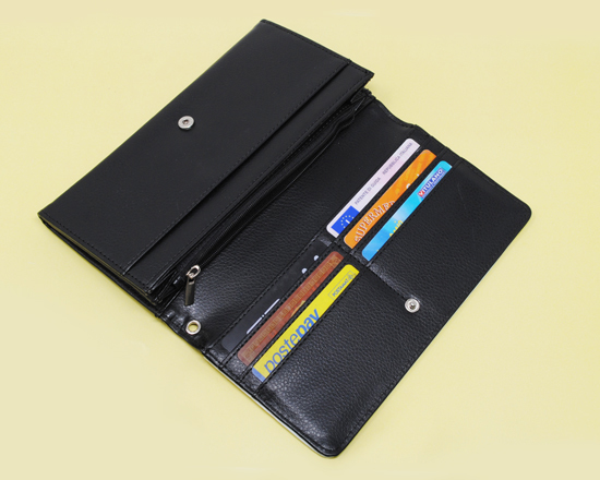 Portafoglio deluxe donna - molti scomparti per carte e documenti