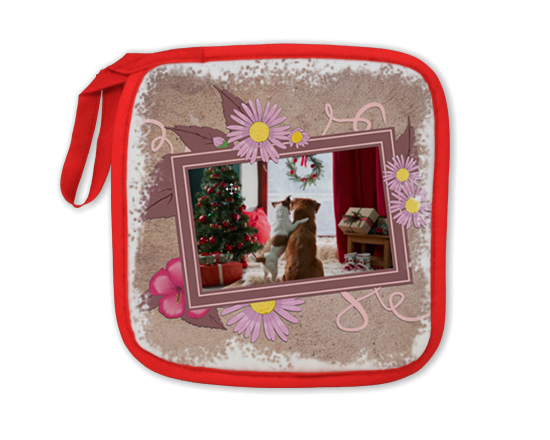 Stampa sulla presina dal bordo rosso la tua foto