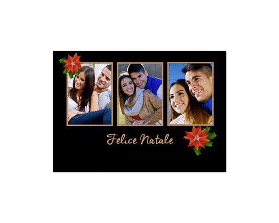 Puzzle formato A4 Black christmas