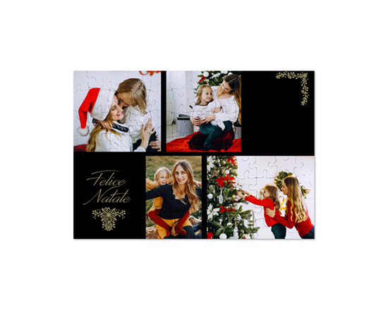Puzzle formato A4 Dark collage