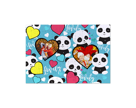 Puzzle formato A4 con panda