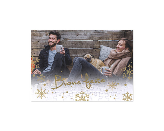 Puzzle formato A4 White Christmas