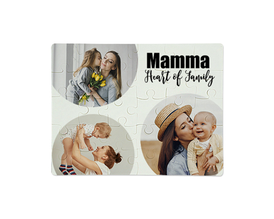 Puzzle Baby 24x19 “Mamma” personalizzabile