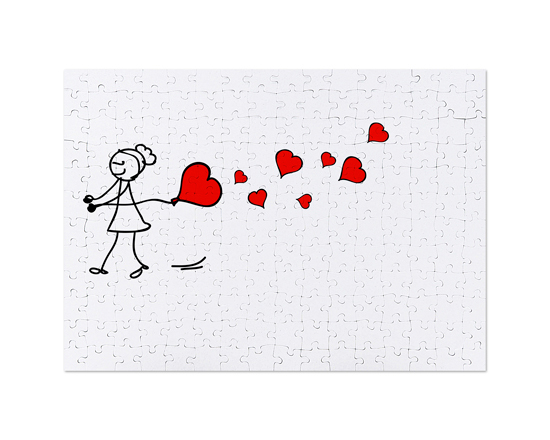 Il tuo puzzle personalizzato con grafica cartoon