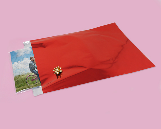 Puzzle in legno 25x36 cm con confezione regalo