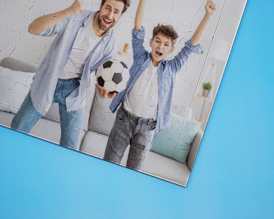 Particolare foto ed immagini stampate su puzzle con cornice