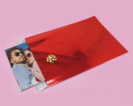 Foto su puzzle con cornice formato A4 con busta regalo