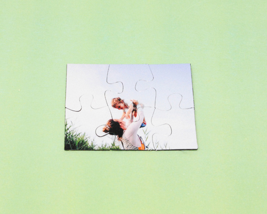 Puzzle magnetico 6 tasselli con foto