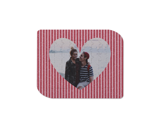 Puzzle cornice doppia punta red strips