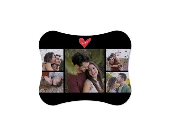Un collage di foto per il tuo puzzle personalizzato
