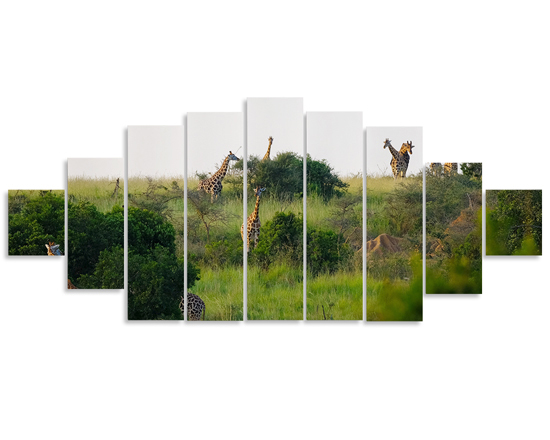 tela in pannelli con stampa panoramica