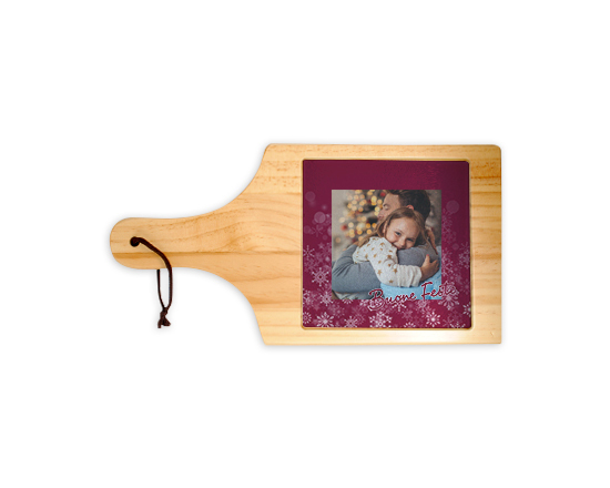 Tagliere in legno Buone feste