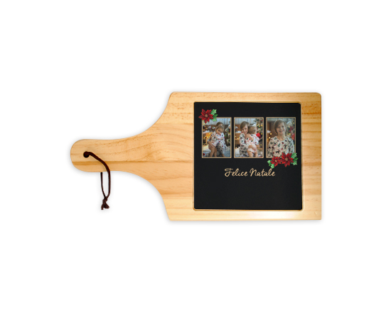 Tagliere in legno Dark Christmas