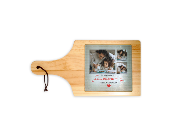 Tagliere in legno Love mum