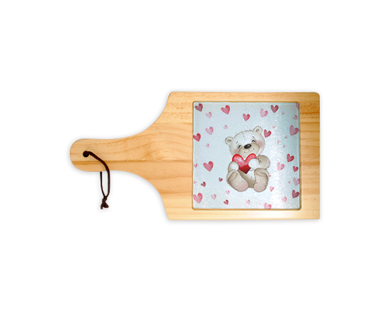 Tagliere in legno Sweet teddy bear