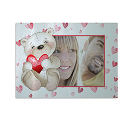 Tagliere in vetro Teddy bear