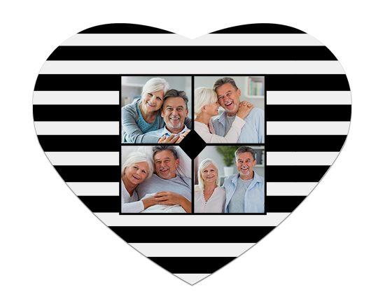 Tappetino-mouse-cuore-foto-collage-grafica-strisce