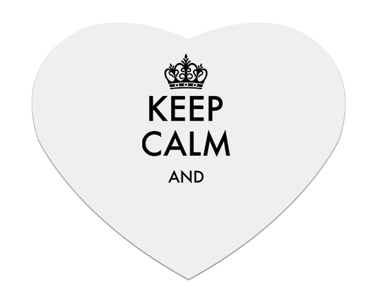 Tappetino-mouse-cuore-foto-grafica-keep-calm