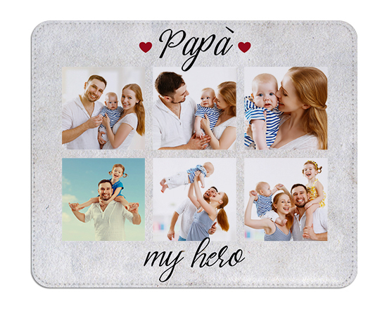 Tappetino-mouse-pelle-con-foto-grafica-papà-my-hero