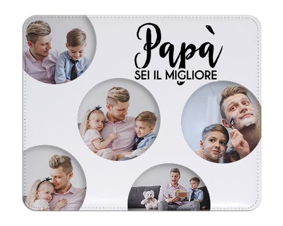 Tappetino-mouse-pelle-con-foto-grafica-papà-sei-il-migliore