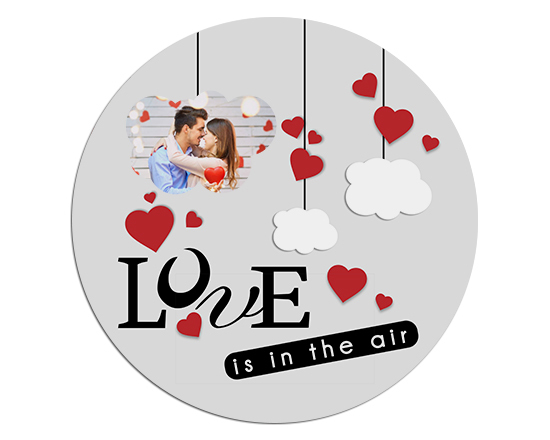 Tappetino mouse tondo Lovely cloud