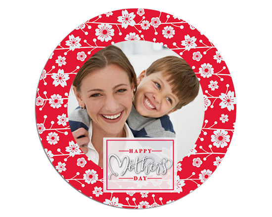 Tappetino mouse tondo Mother day