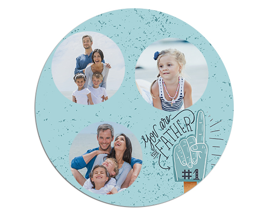 Tappetino mouse tondo My father